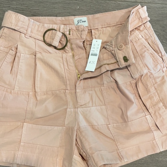 NWT JCrew Patchwork Shorts Sz 2/4 - Picture 2 of 6